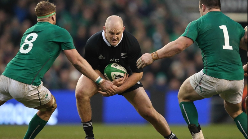 Ben Franks in action against Ireland in 2013