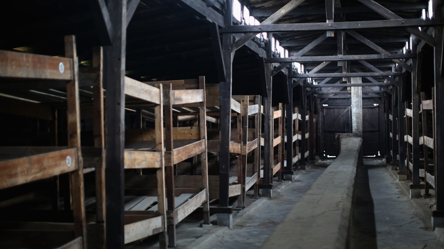 Each block housed hundreds of prisoners