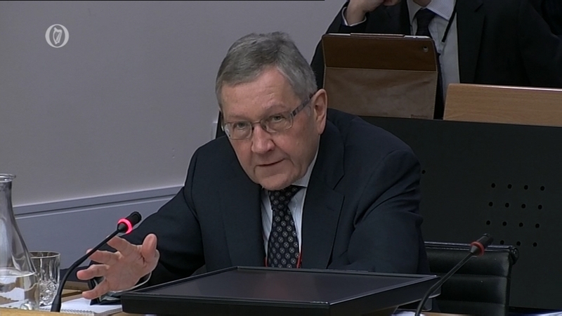 Klaus Regling was speaking at the Oireachtas inquiry into the banking crisis