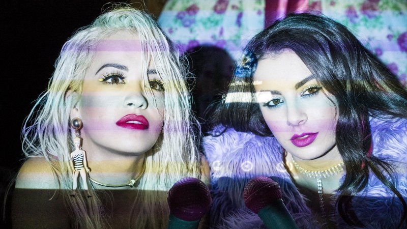 Rita Ora and Charli XCX