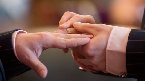 Lots of couples got married as the clock struck midnight