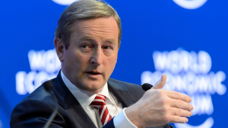 Taoiseach Enda Kenny has not missed Davos since taking office