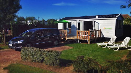 Camping in France is big with Irish families