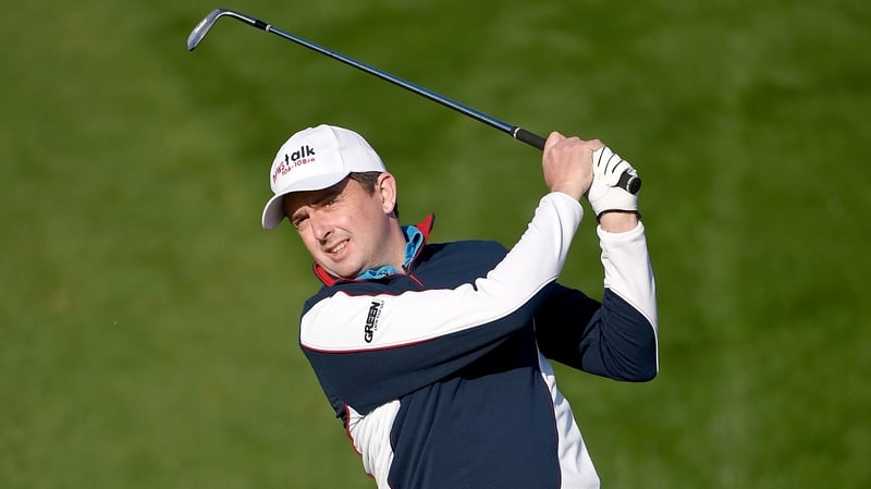 Peter Lawrie is just three shots off the lead in Qatar