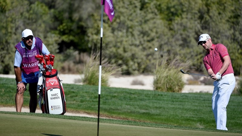 Marc Warren holds a share of the lead at the Qatar Masters