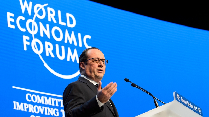 Francois Hollande said he wants businesses to help ensure that 'sources of financing for terrorists' dry up'