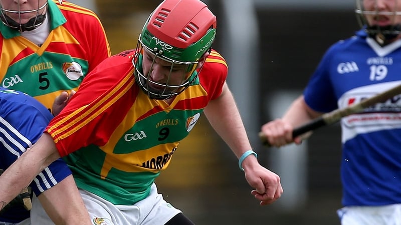Craig Wall scored Carlow's first goal