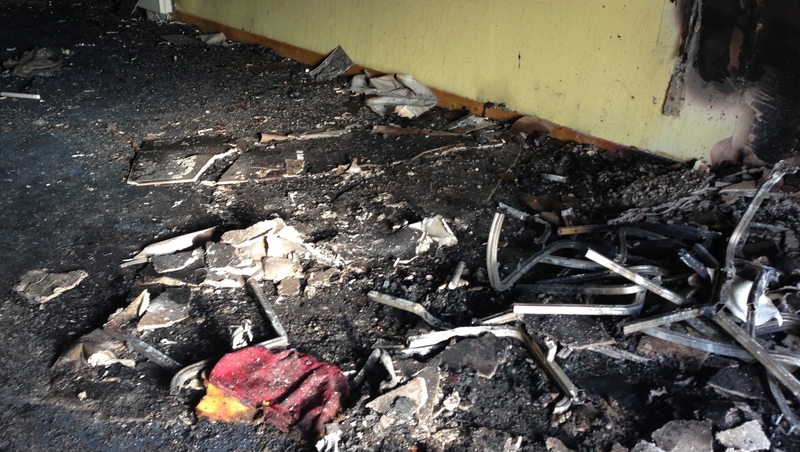 Gardaí are investigating the arson attacks