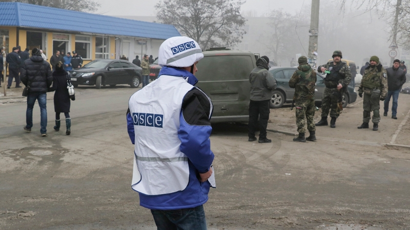 OSCE, the pan-European security group, is charged with observing the conflict in Ukraine