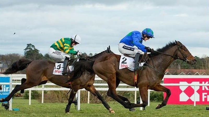 The 11-year-old was unbeaten at Leopardstown