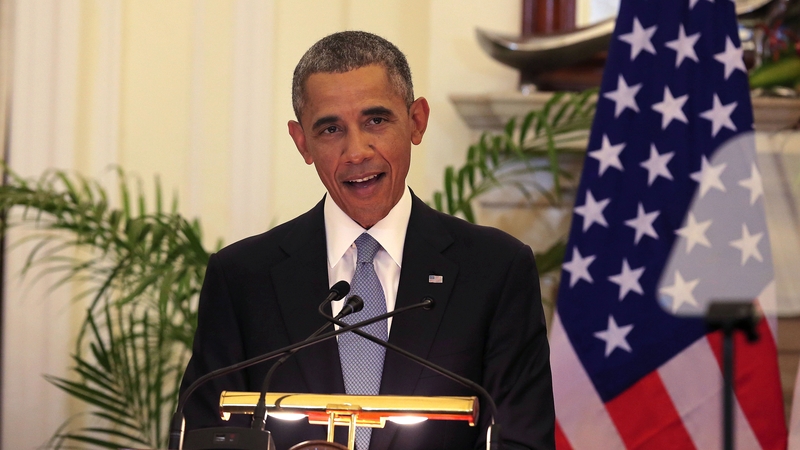 Mr Obama is due to make a statement on this later today