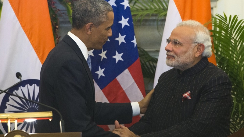 Mr Modi's custom suit was a point of mockery on social media