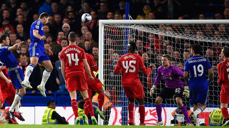 Chelsea's Branislav Ivanovic breaks the deadlock in extra time