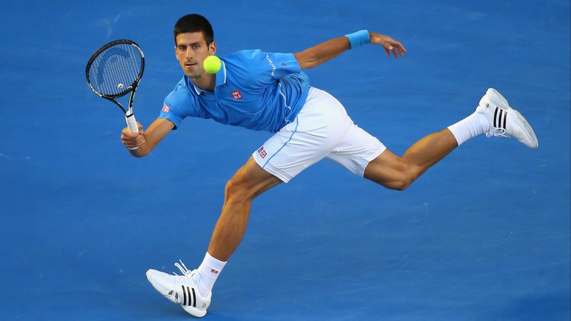 Novak Djokovic won a remarkable 94% of points on his sorties to the net