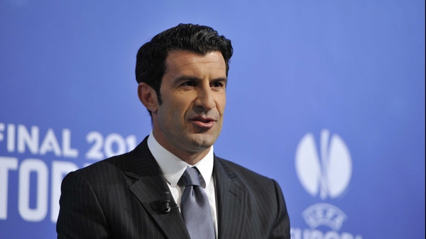 Luis Figo was named the FIFA World Player of the Year in 2001