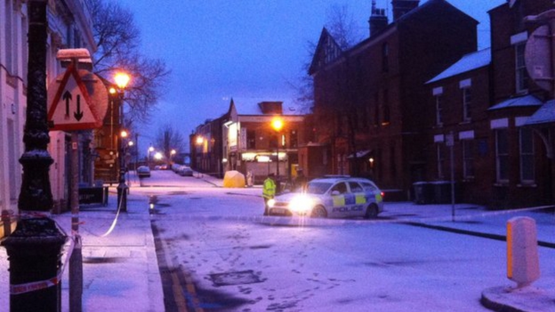 A man has been arrested by the PSNI and is currently in custody