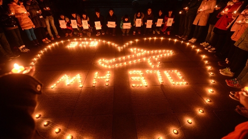 239 people were on board the plane when it disappeared