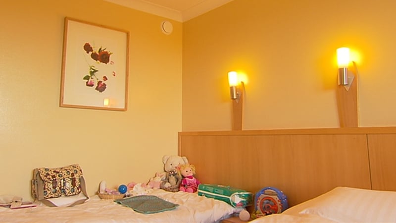 The woman and her children spent many months in hotels, B&Bs and a women's refuge