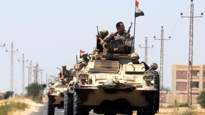 Egypt's government faces an Islamist insurgency based in Sinai