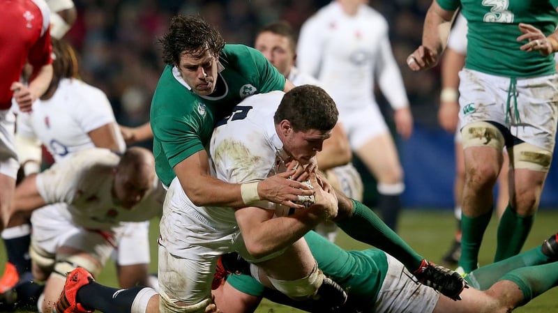 England Saxons were comprehensive in their victory over Ireland Wolfhounds at Musgrave Park