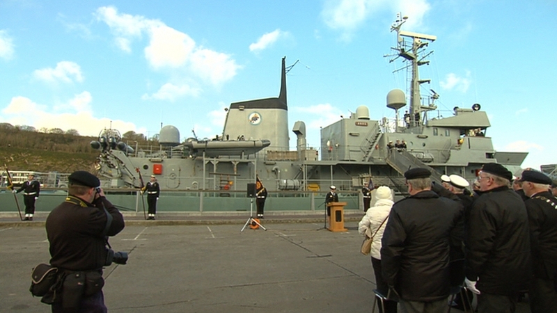 A special ceremony was held in Waterford to mark the decommissioning of the LÉ Aoife
