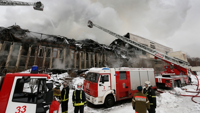 The fire is believed to have been caused by an electrical short-circuit