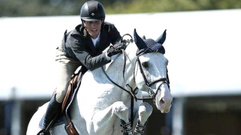 Darragh Kenny came third in Forida jump off