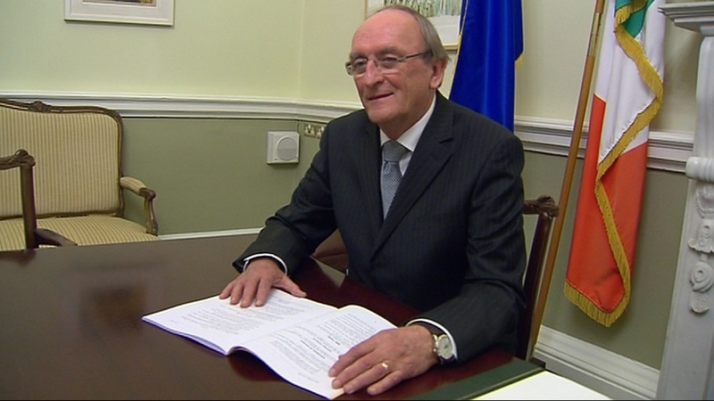 Seán Barrett issued a statement this afternoon