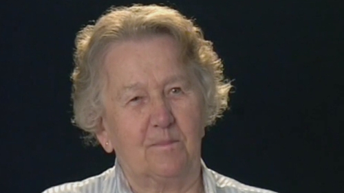 Hilde Michnia is suspected of forcing prisoners on an evacuation march in 1945