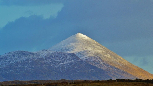 A frosty Croagh Patrick in Co Mayo (Pic: Eddie Kent)