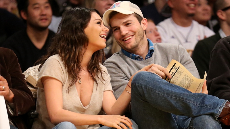 Mila Kunis and Ashton Kutcher