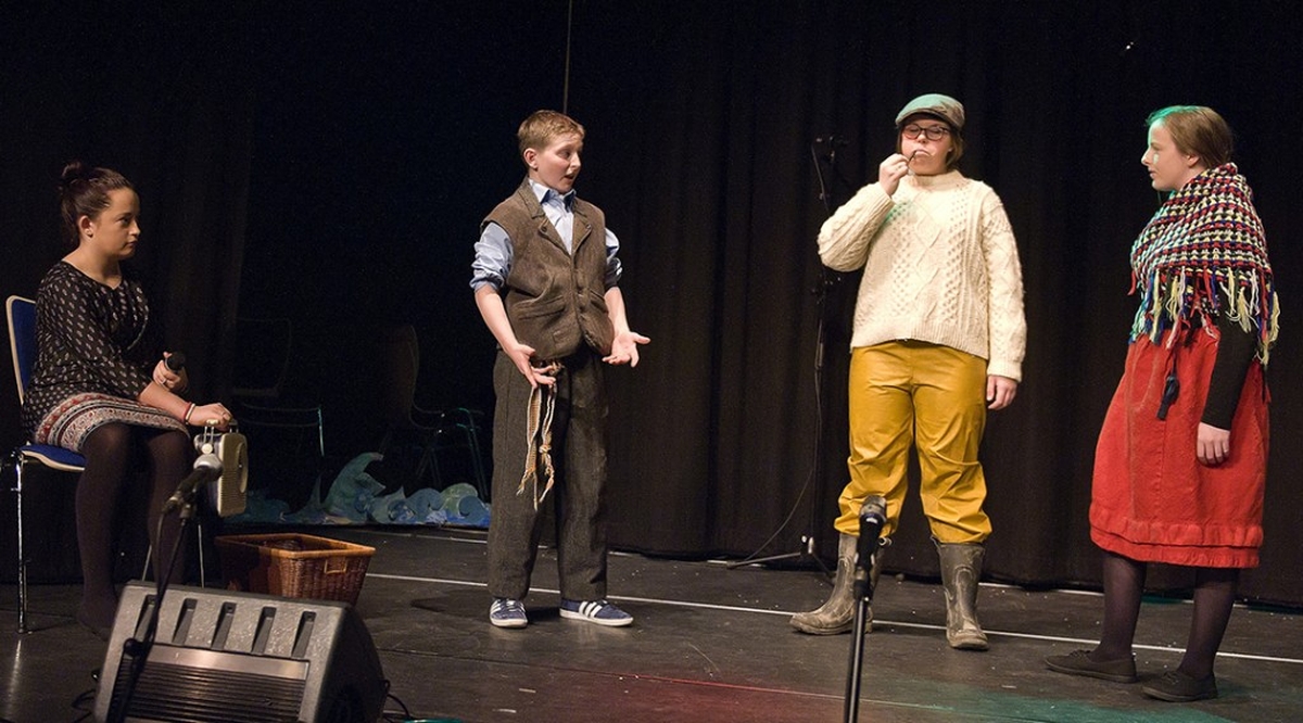 Coláiste Naomh Eoin Inis Meáin, Buaiteoirí an Chomórtas Sinsear Sceitse Scléip 2015