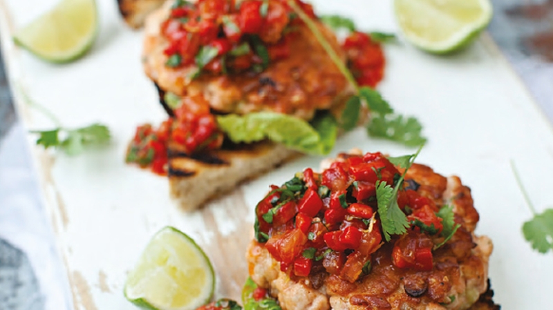 Neven Maguire's Salmon Burger