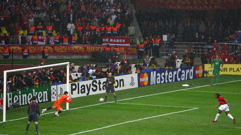 Anderson helped United to win the 2008 Champions League