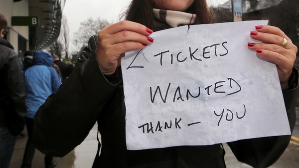 Don't do it, says the IRFU: The Union has warned against buying tickets from unofficial sources