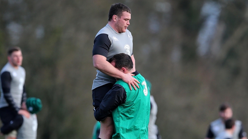 Jack McGrath starts for Ireland in Rome