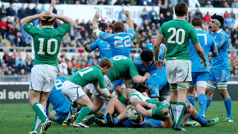 Ireland v Italy kicks off at 2.30pm on Saturday