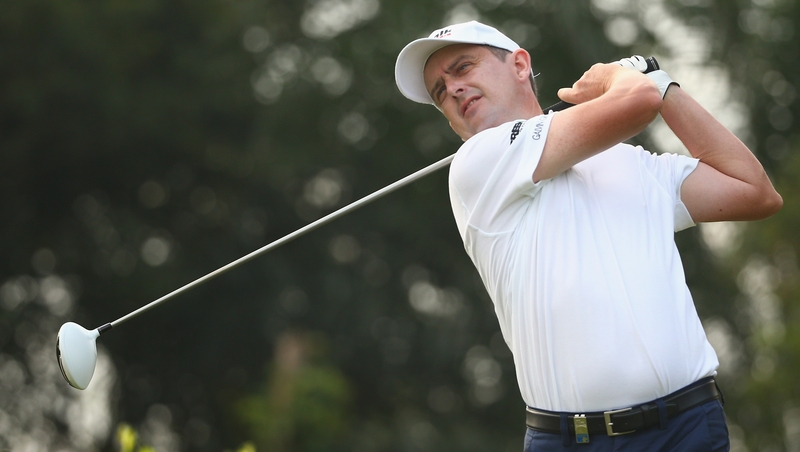 Peter Lawrie has carded rounds of 71 and 66