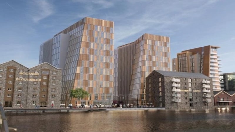 Boland's Mills redevelopment would have three towers 13 to 15 stories high