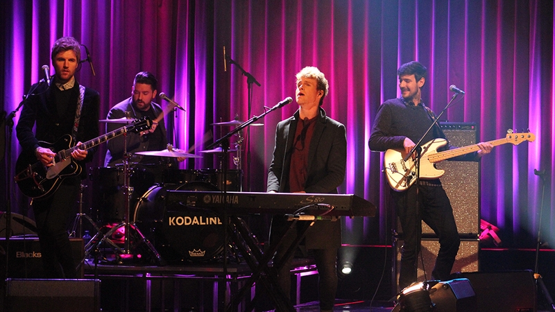 Kodaline performed Honest on the Late Late