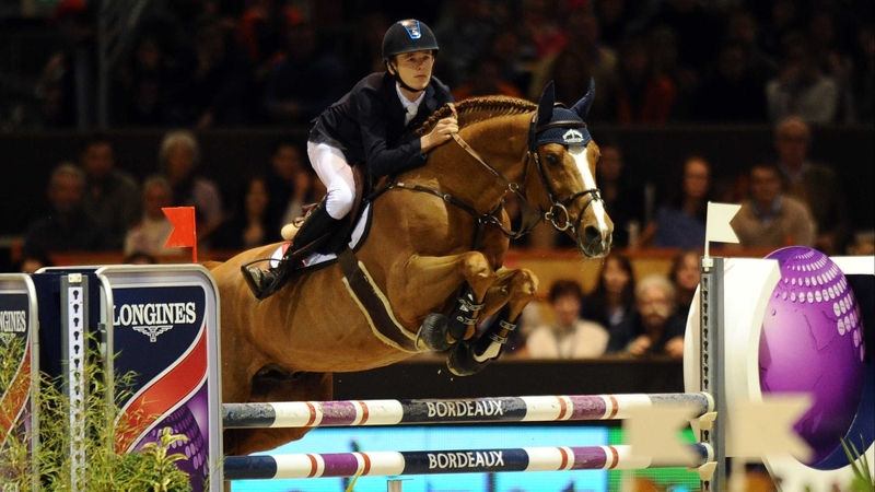 Bertram Allen and Romanov in action in Bordeaux