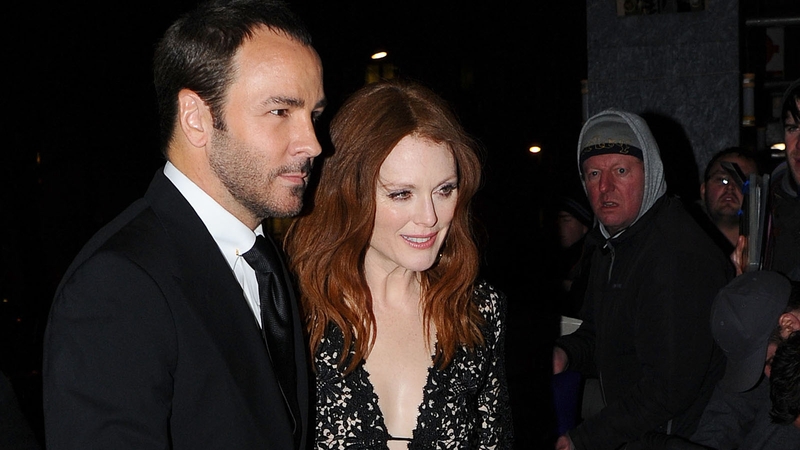 Tom Ford and Julianne Moore