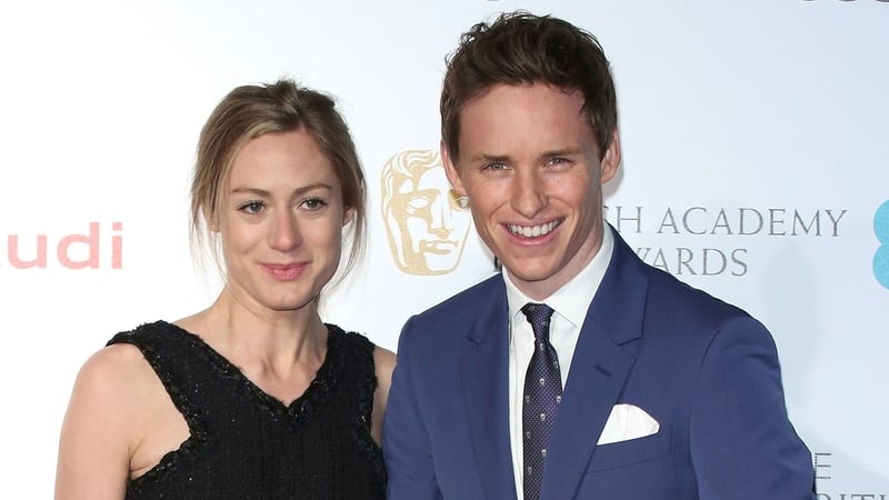 Hannah Bagshawe and Eddie Redmayne