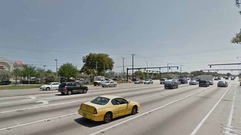 The incident happened on the US 441 road in North Lauderdale (Pic: Google Maps)