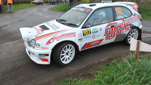 Last year's winner Eugene Donnelly finished second