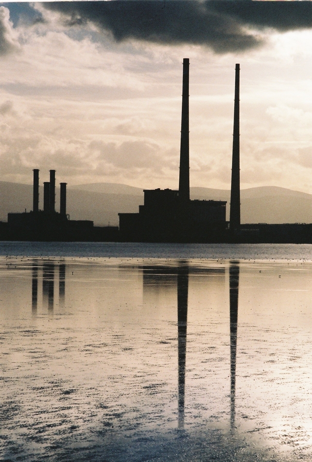 An evening view across Dublin Bay from Clontarf to Poolbeg (Pic: Cathal Sherlock)