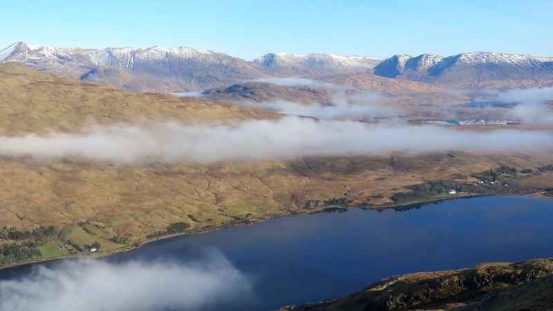 Fog rising in the Maumturks, Galway (Pic: Bernadette Donohue)