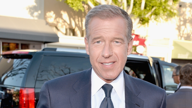 Brian Williams has hosted NBC's Nightly News programme since 2004