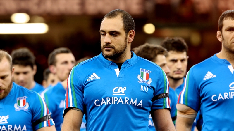 Marco Bortolami returns from injury to earn his 111th cap for Italy