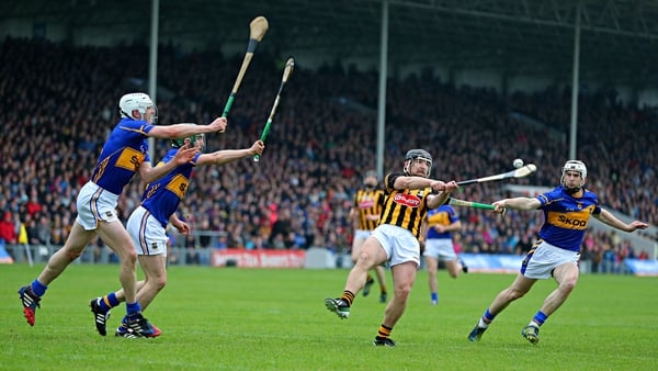 Tipperary and Kilkenny in action during the league in Thurles last year
